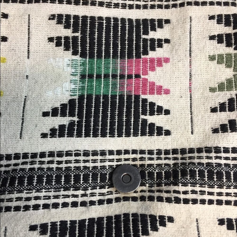 Avani Clutch Purse, Cloth Aztec Style Purse - Picture 5 of 8